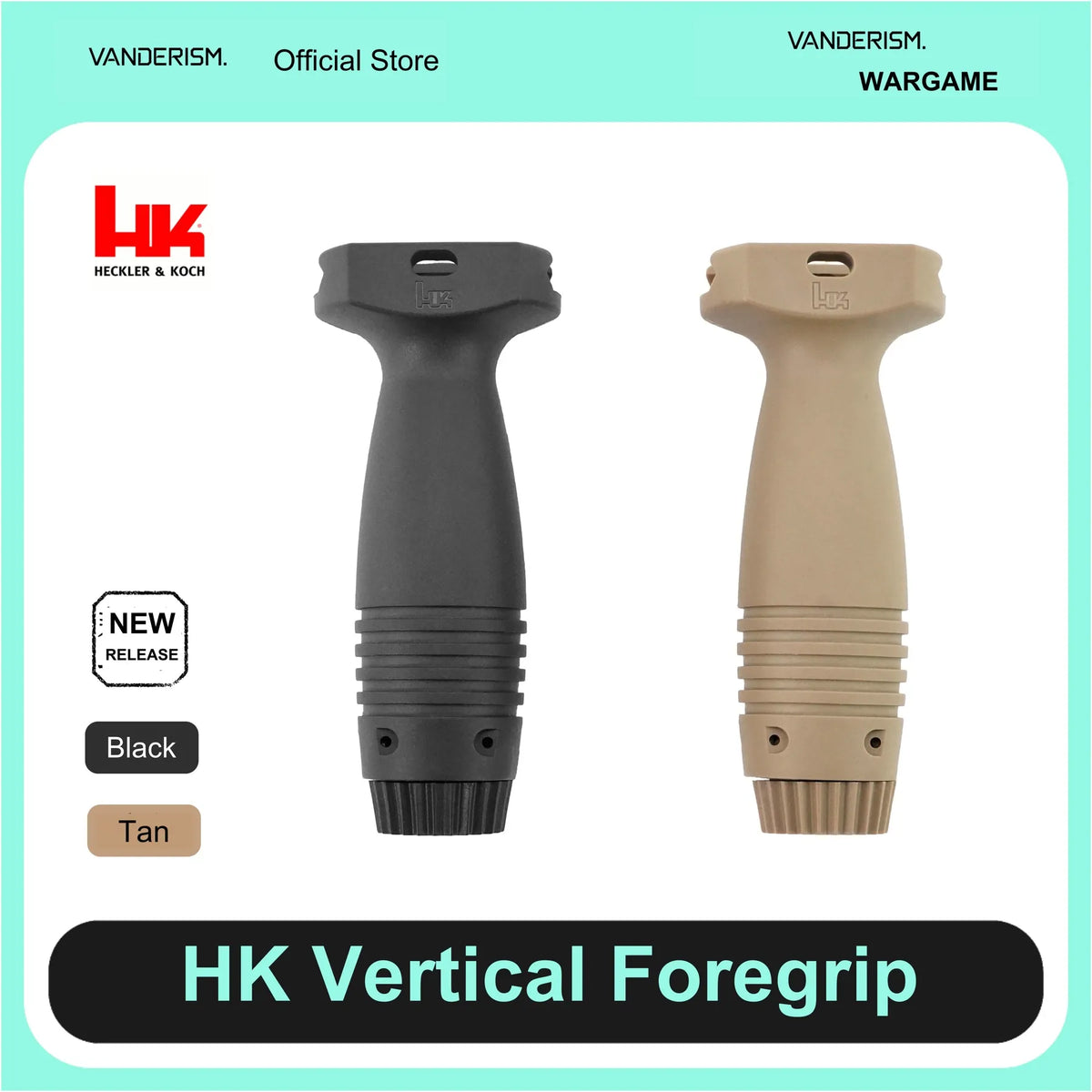 HK416 Nylon Vertical Foregrip (Pre-Order 50 Hari)
