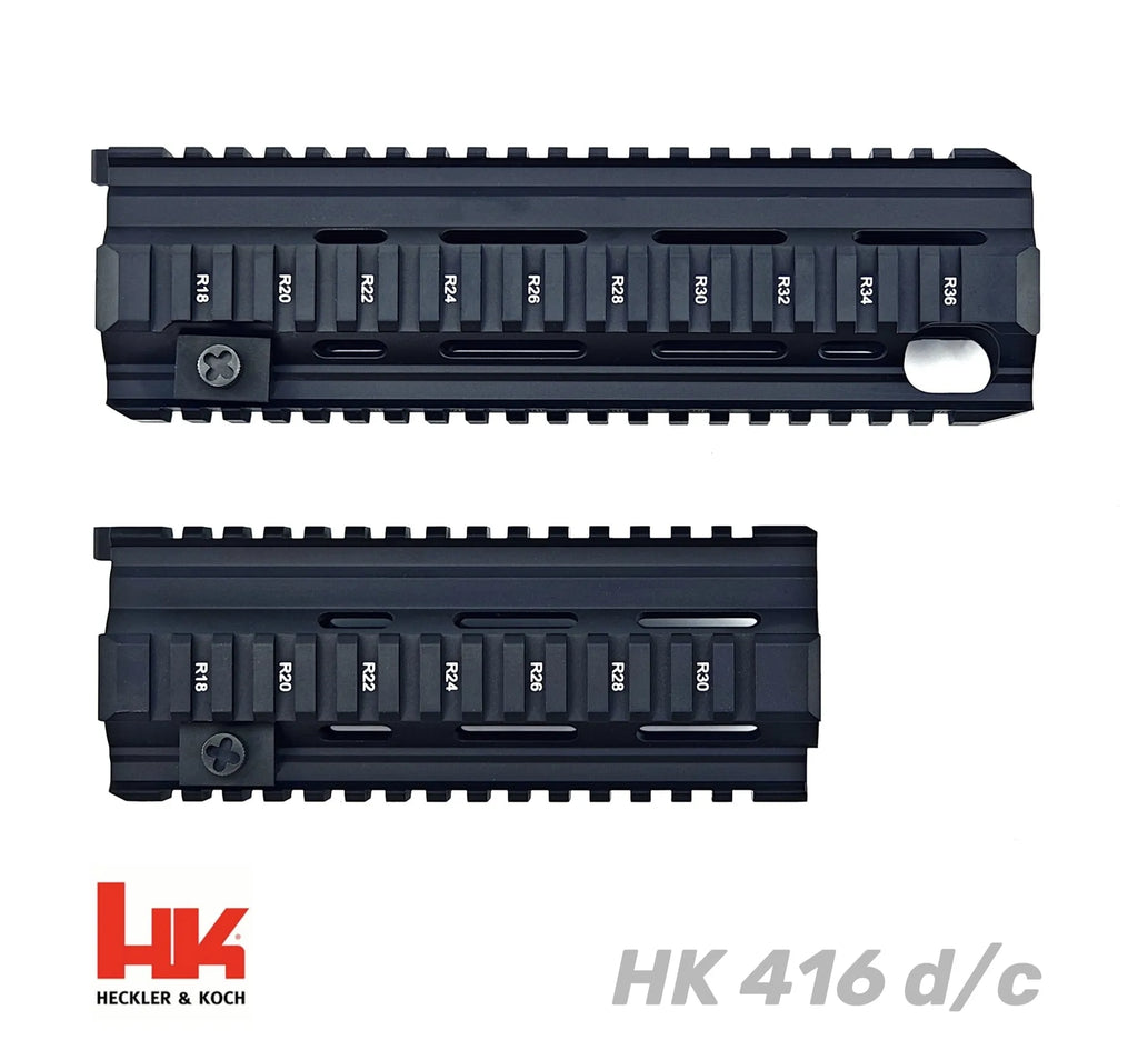 HK416 D C Metal Handguards | Gel Blaster WGG WGB Airsoft (Pre-Order 50 Hari)