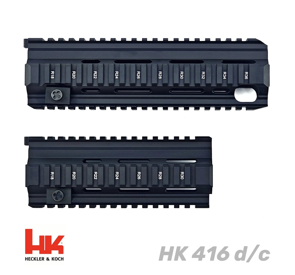 HK416 D C Metal Handguards | Gel Blaster WGG WGB Airsoft (Pre-Order 50 Hari)