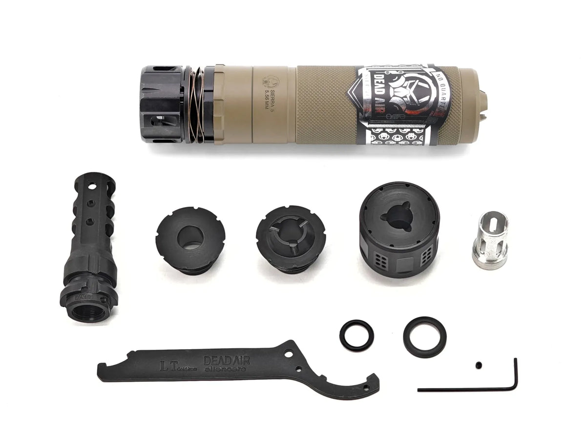 DEAD AIR S5K Sandman Gen 2 Flash Hider and QD Mock Suppressor Set (Pre-Order 50 Hari)
