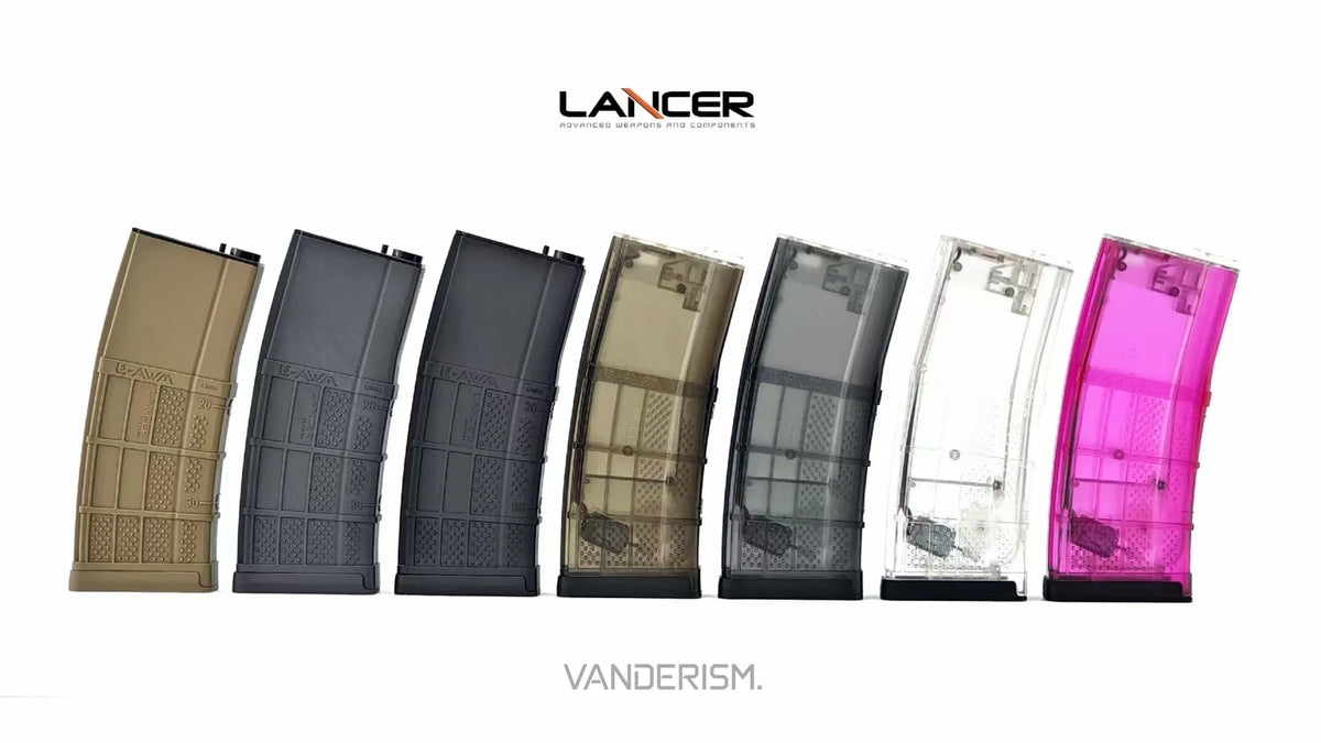 Jingji L5 AWM 30 Clear Nylon Magazines (Pre-Order 50 Hari)