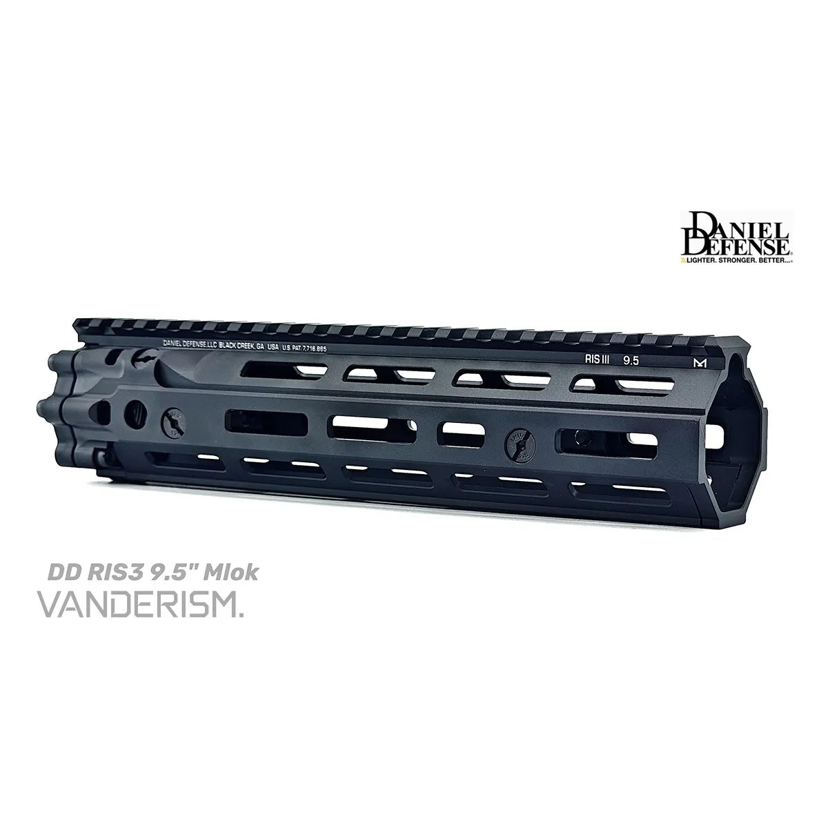 DD RIS3 Metal Handguards | Gel Blaster WGG WGB Airsoft (Pre-Order 50 Hari)