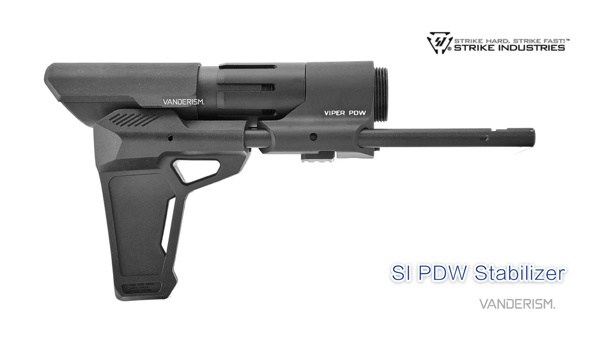SI Gen 2 Viper Telescoping Metal Stock | Gel Blaster WGG WGB Airsoft (Pre-Order 50 Hari)