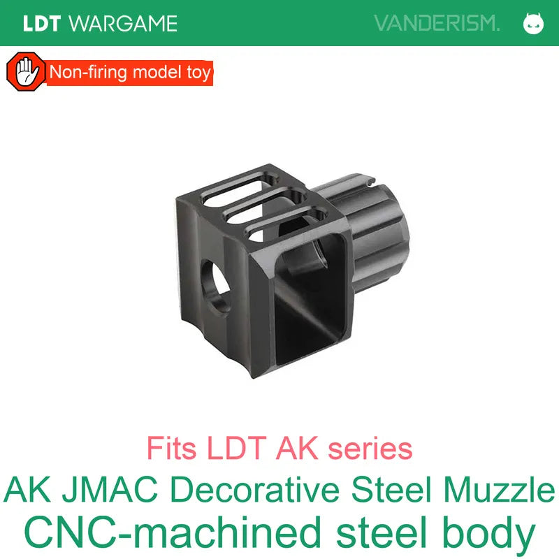 LDT AK JMAC-Style Toy-Model Accessories: Handguards, Receivers and Stocks (Pre-Order 50 Hari)