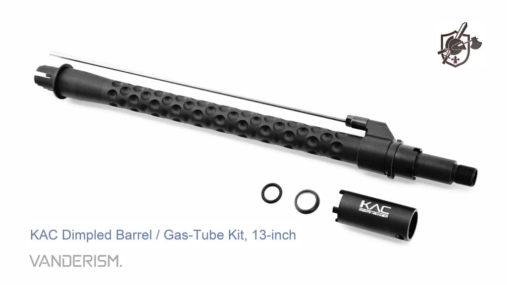KAC Dimpled Outer Barrel and Gas Block Kit | Gel Blaster WGG WGB (Pre-Order 50 Hari)