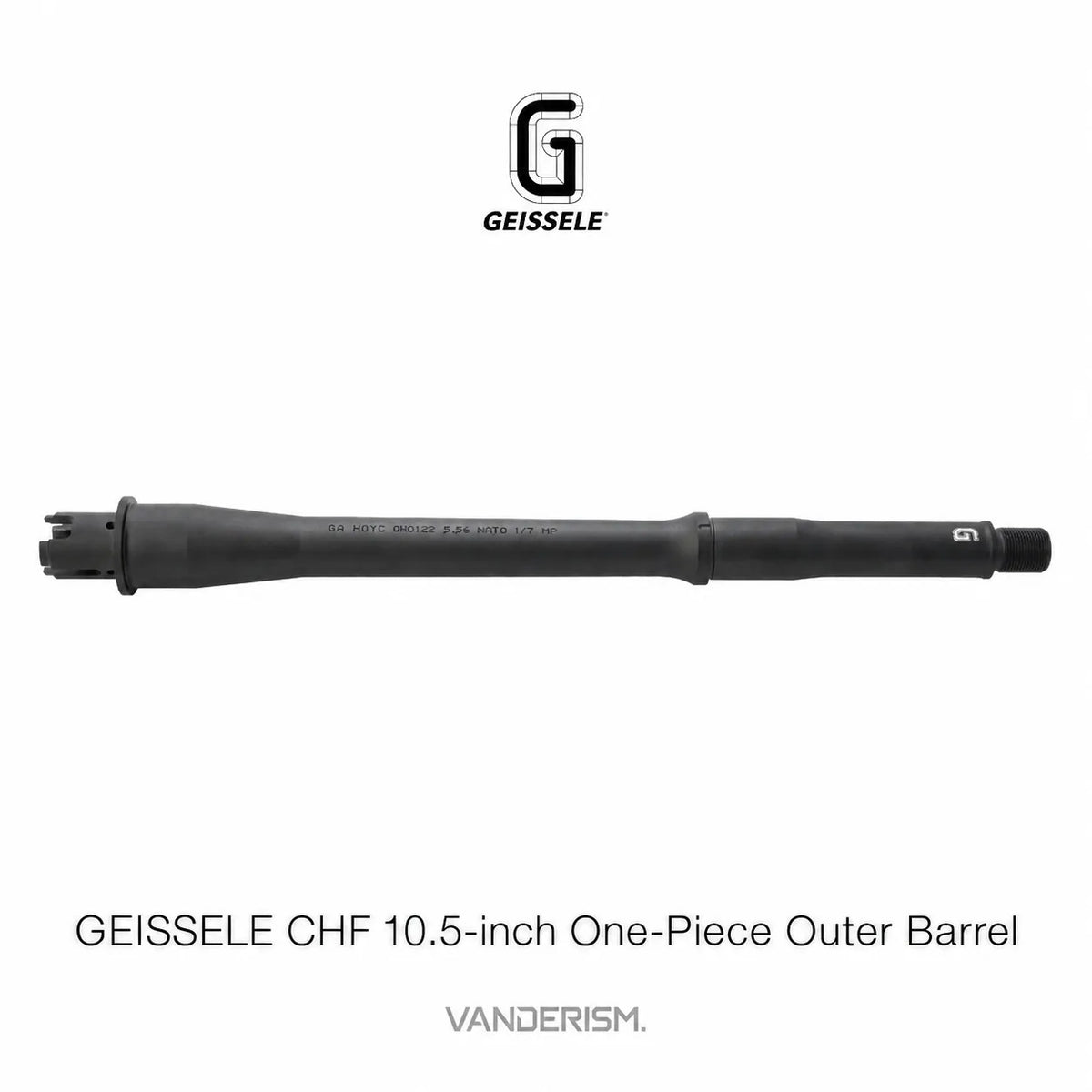 GEISSELE One Piece Outer Barrels for ATM | Gel Blaster WGG WGB (Pre-Order 50 Hari)
