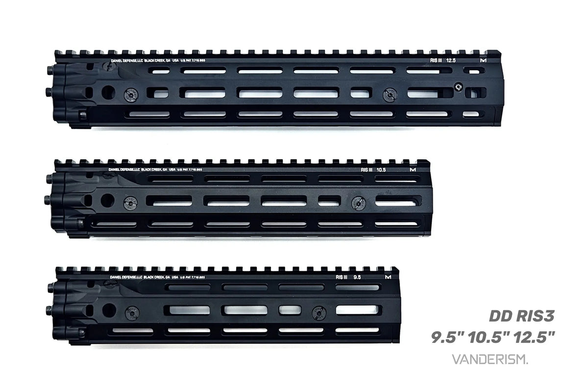 DD RIS3 Metal Handguards | Gel Blaster WGG WGB Airsoft (Pre-Order 50 Hari)