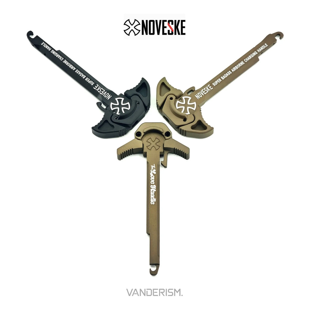 GEISSELE and NOVESKE CNC Charging Handles for V2 (Pre-Order 50 Hari)