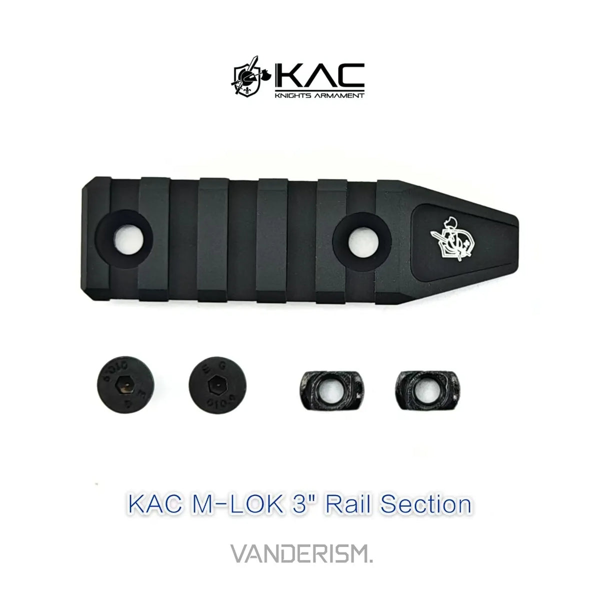KAC M LOK Metal Rail Sections (Pre-Order 50 Hari)