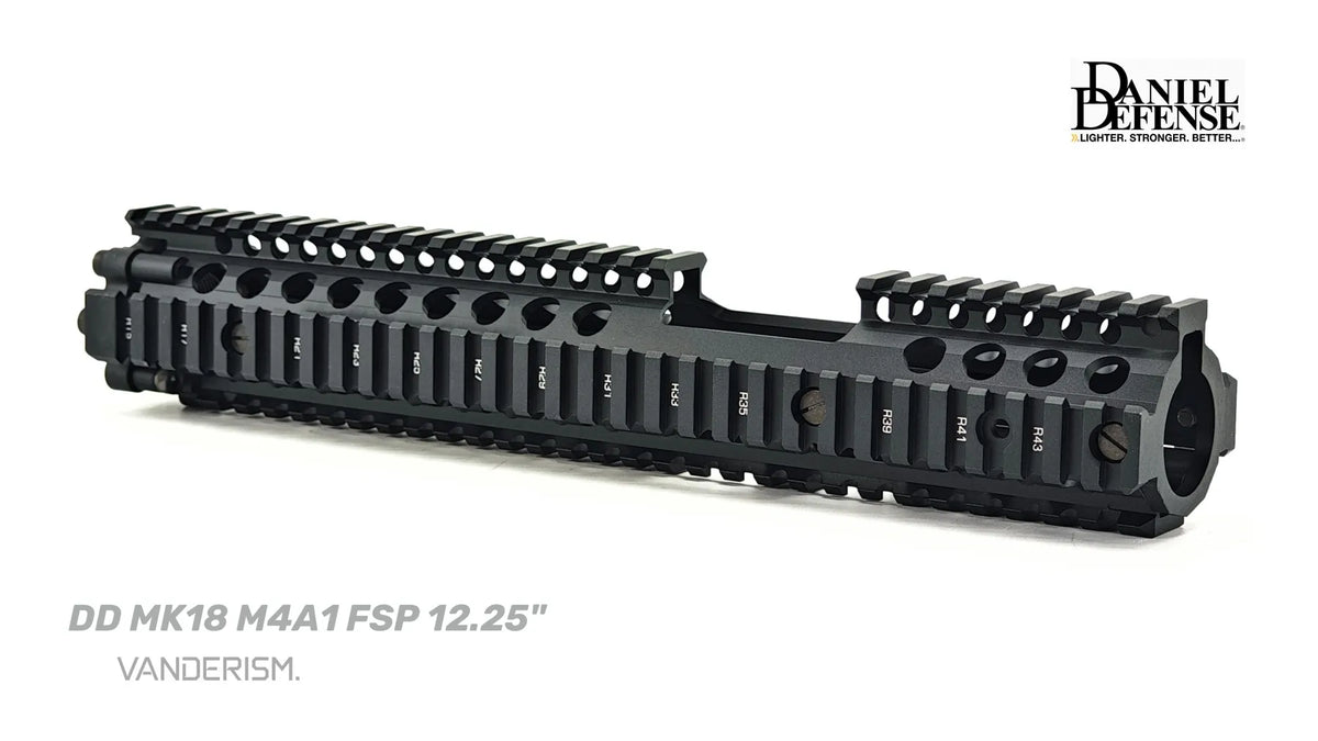 DD MK18 RIS3 FSP Metal Handguards | Gel Blaster WGG WGB Airsoft (Pre-Order 50 Hari)