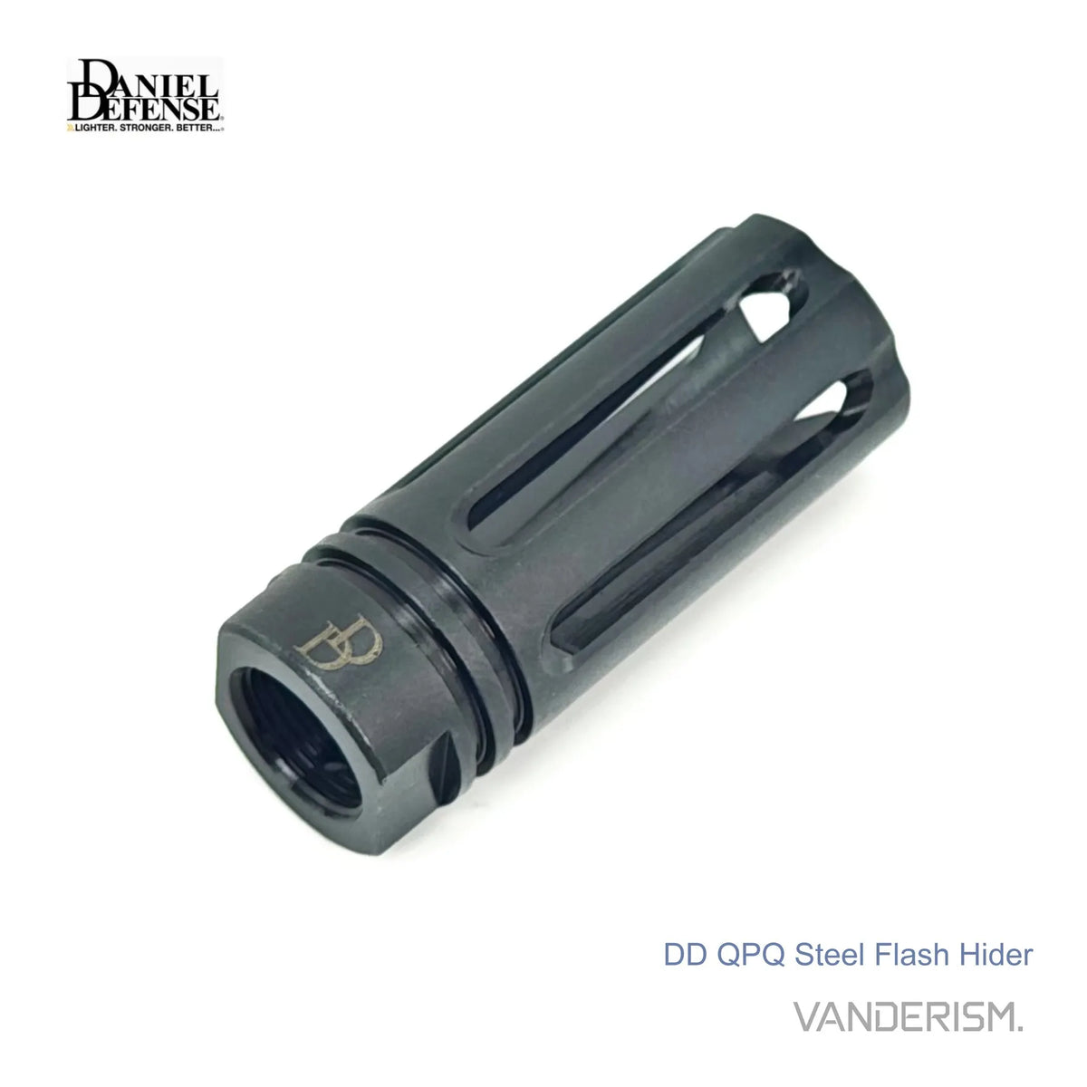 DD Steel Flash Hider | Gel Blaster WGG WGB Airsoft (Pre-Order 50 Hari)