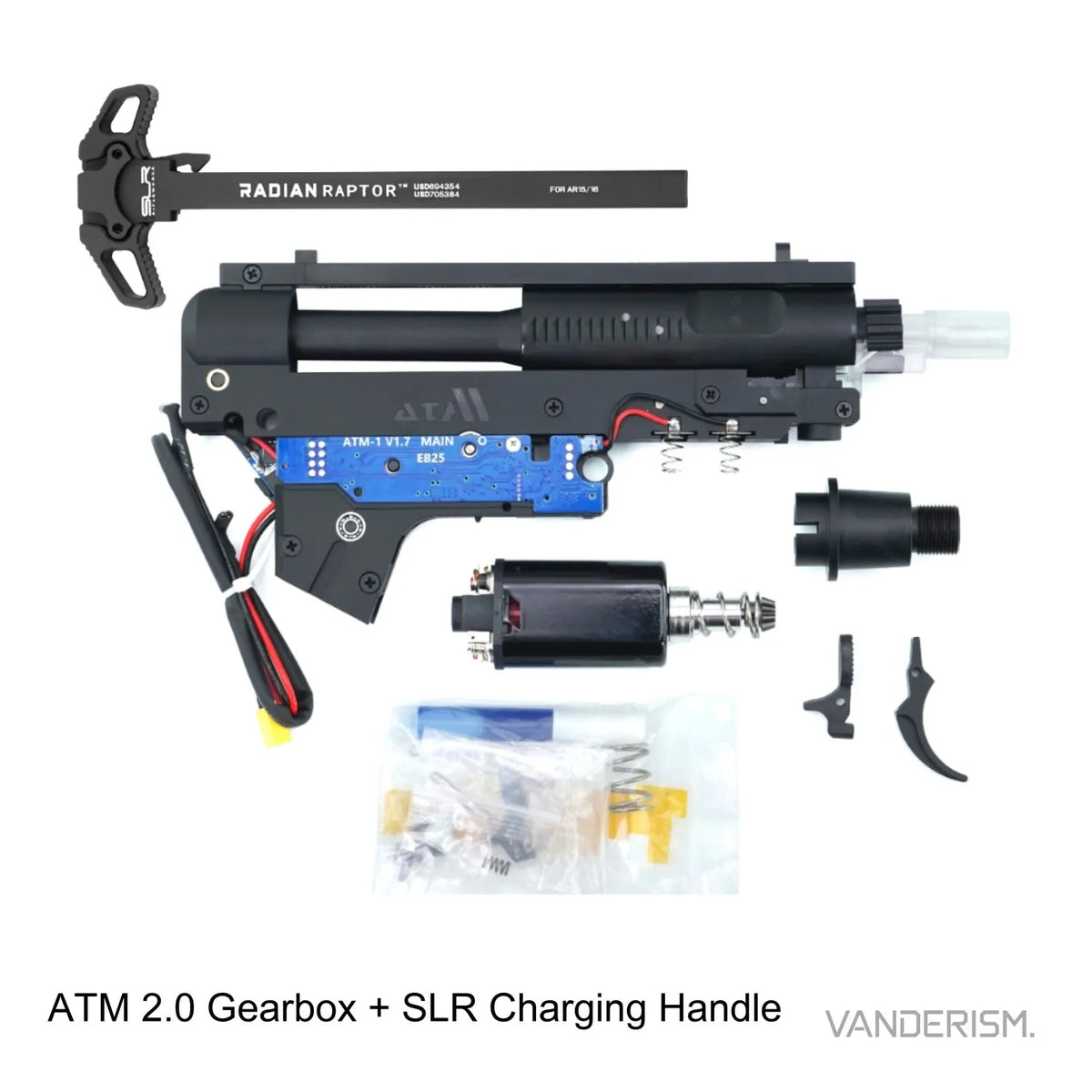 ATM 2.0 Gearbox and CNC Upgrade Parts | Gel Blaster WGG WGB (Pre-Order 50 Hari)