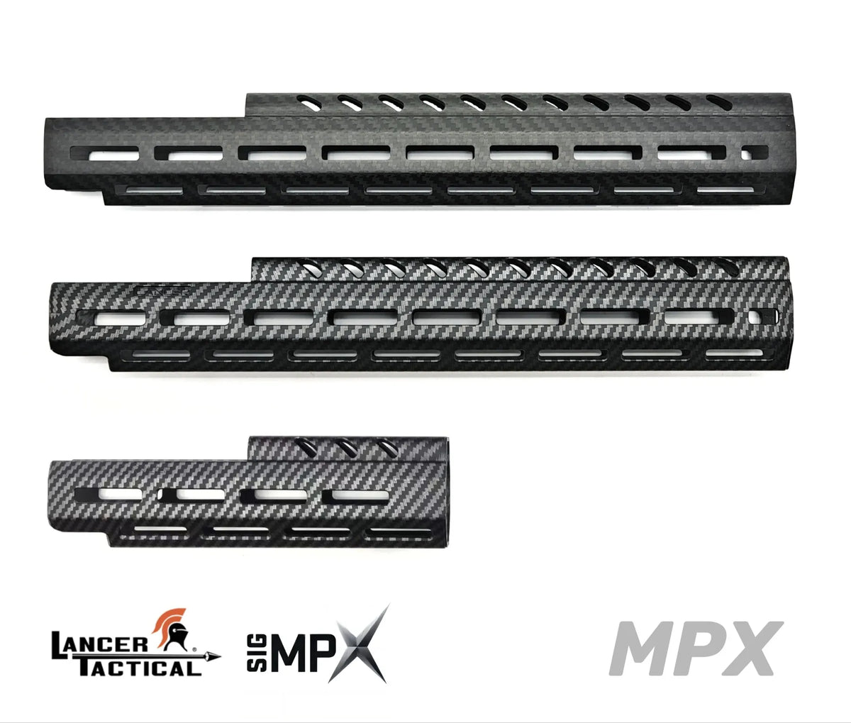 SIG MPX Carbon Fiber and Metal Handguards (Pre-Order 50 Hari)