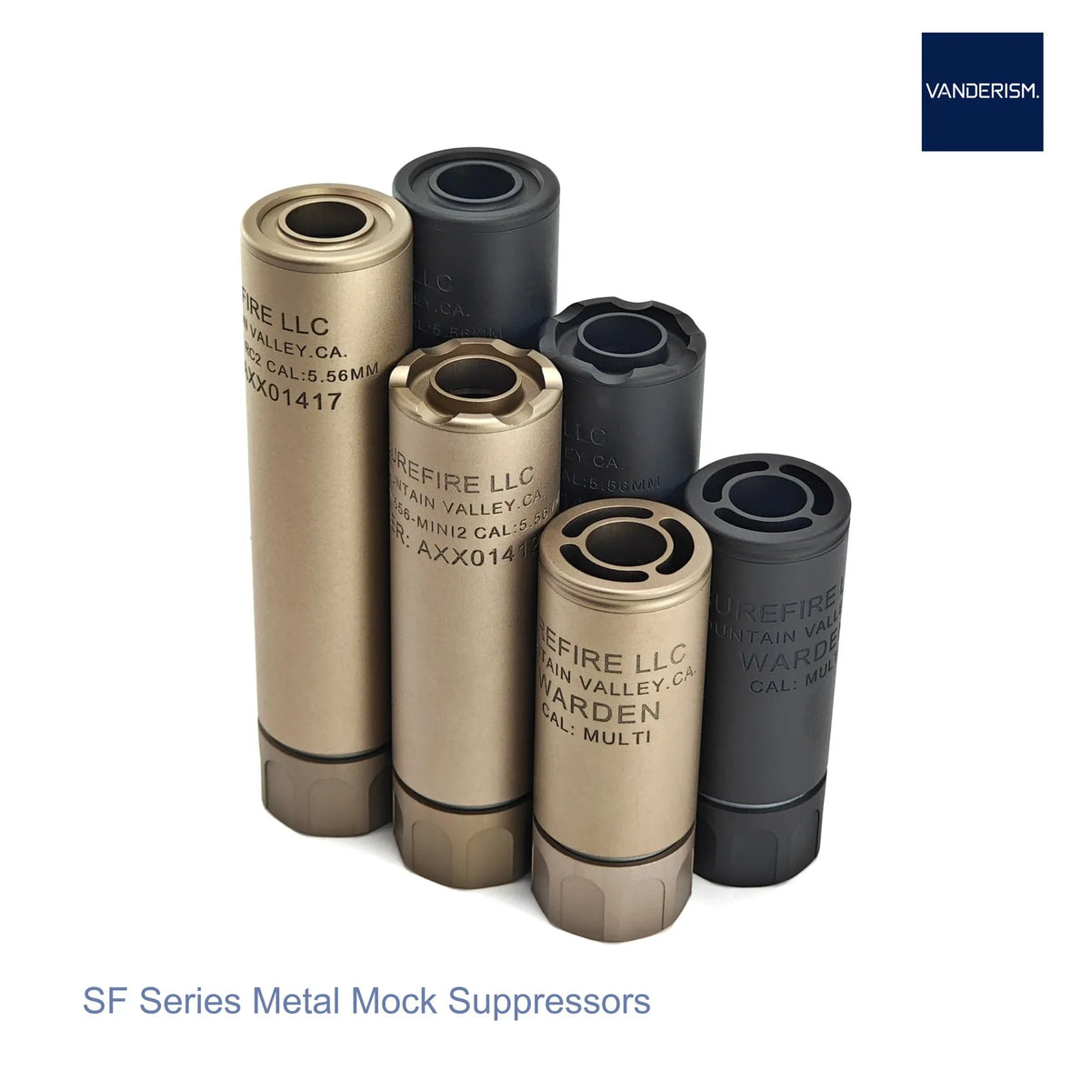SF Metal Mock Suppressors 14mm CCW (Pre-Order 50 Hari)
