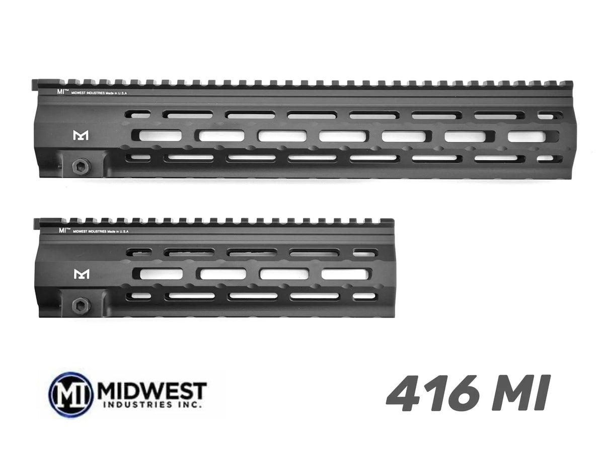 HK416 MI Metal Handguards | Gel Blaster WGG WGB Airsoft (Pre-Order 50 Hari)
