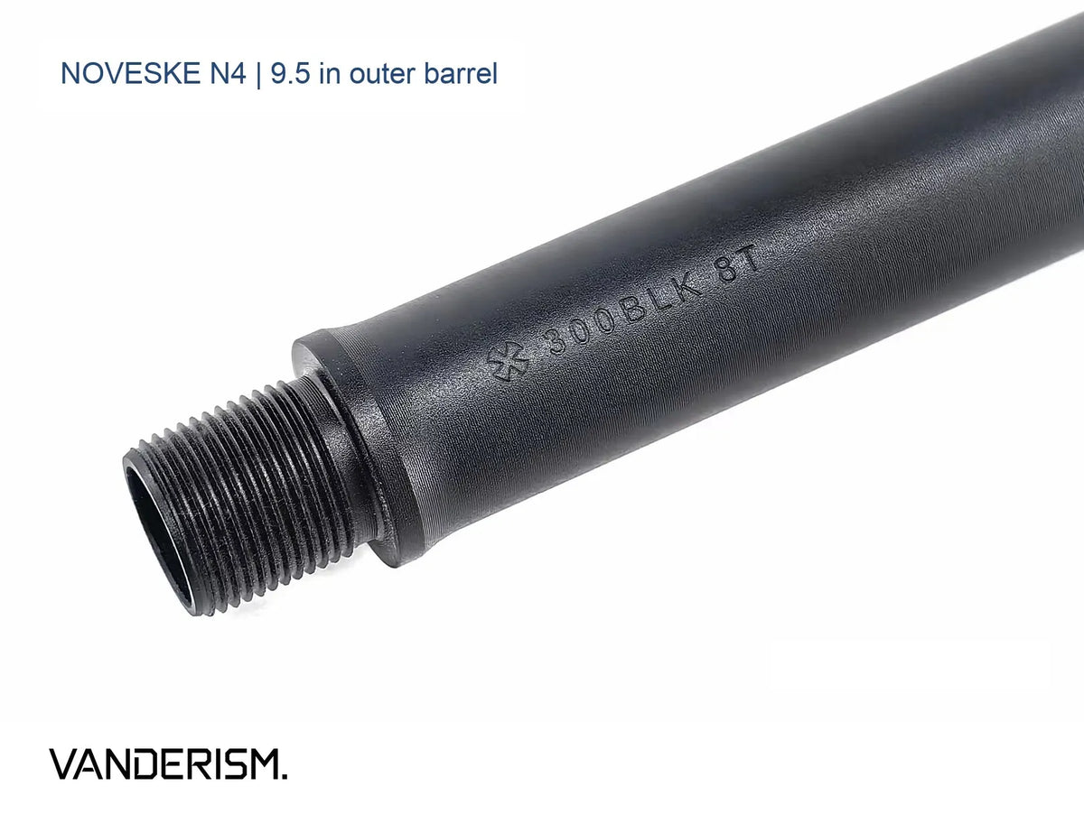 NOVESKE N4 Metal Outer Barrels and Extensions (Pre-Order 50 Hari)