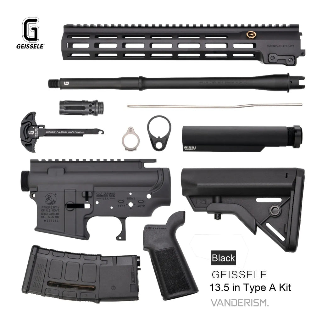 GEISSELE URGI 7075 T6 CNC Metal Body Kits | Gel Blaster WGG WGB (Pre-Order 50 Hari)
