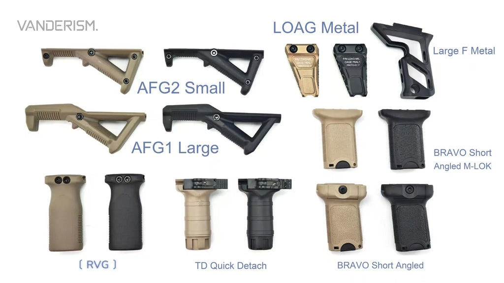 Foregrip and Handstop Collection (Pre-Order 50 Hari)