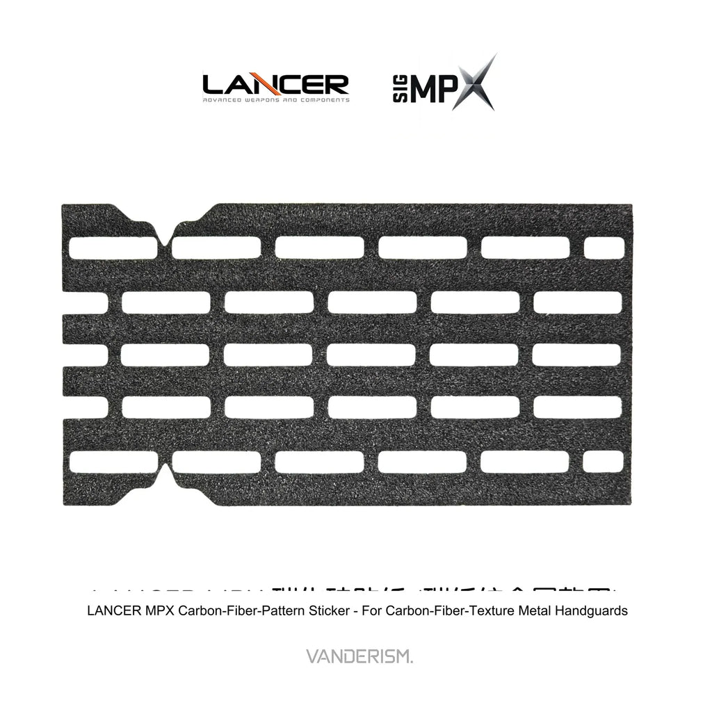 SIG MPX Carbon Fiber and Metal Handguards (Pre-Order 50 Hari)