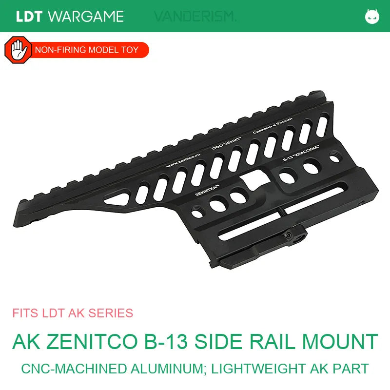 LDT AK Zenitco-Style Toy-Model Accessories: Handguards, Receivers and Stocks (Pre-Order 50 Hari)
