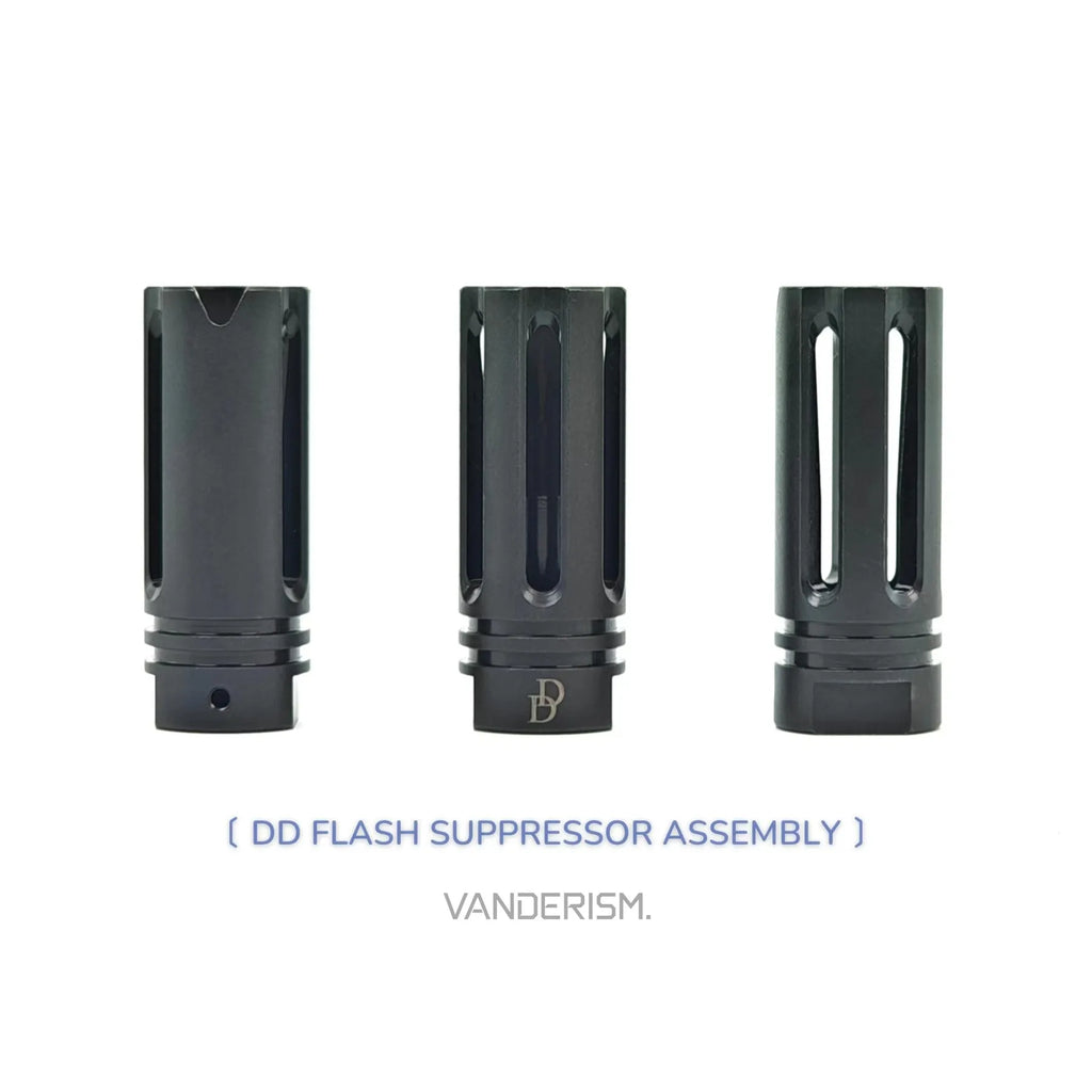 DD Steel Flash Hider | Gel Blaster WGG WGB Airsoft (Pre-Order 50 Hari)
