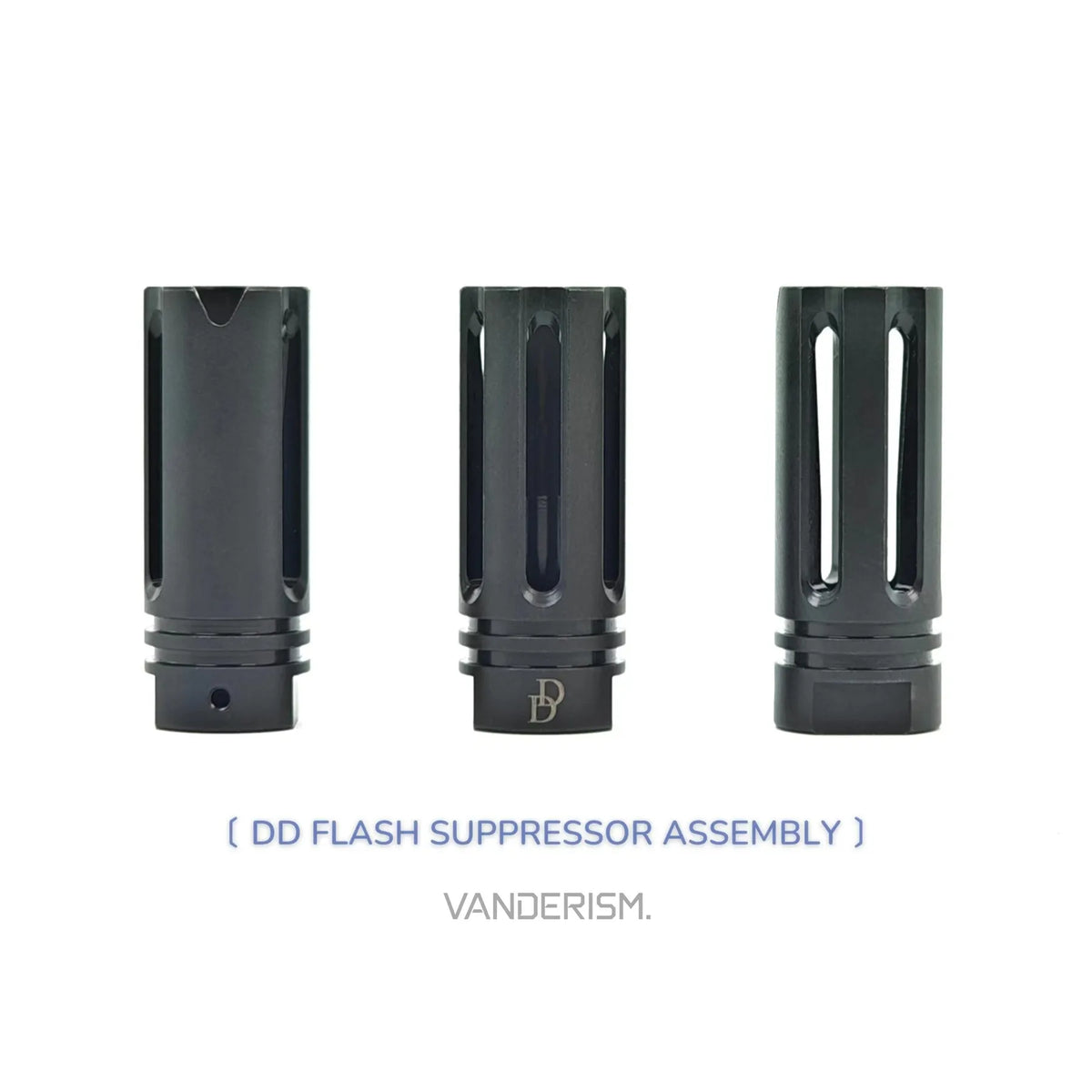 DD Steel Flash Hider | Gel Blaster WGG WGB Airsoft (Pre-Order 50 Hari)