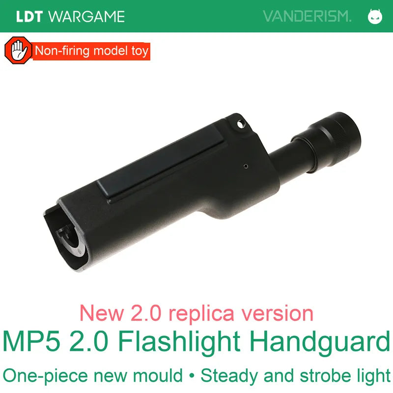 LDT MP5 2.0 Hong Kong Police-Style Replica Flashlight Handguard (Pre-Order 50 Hari)
