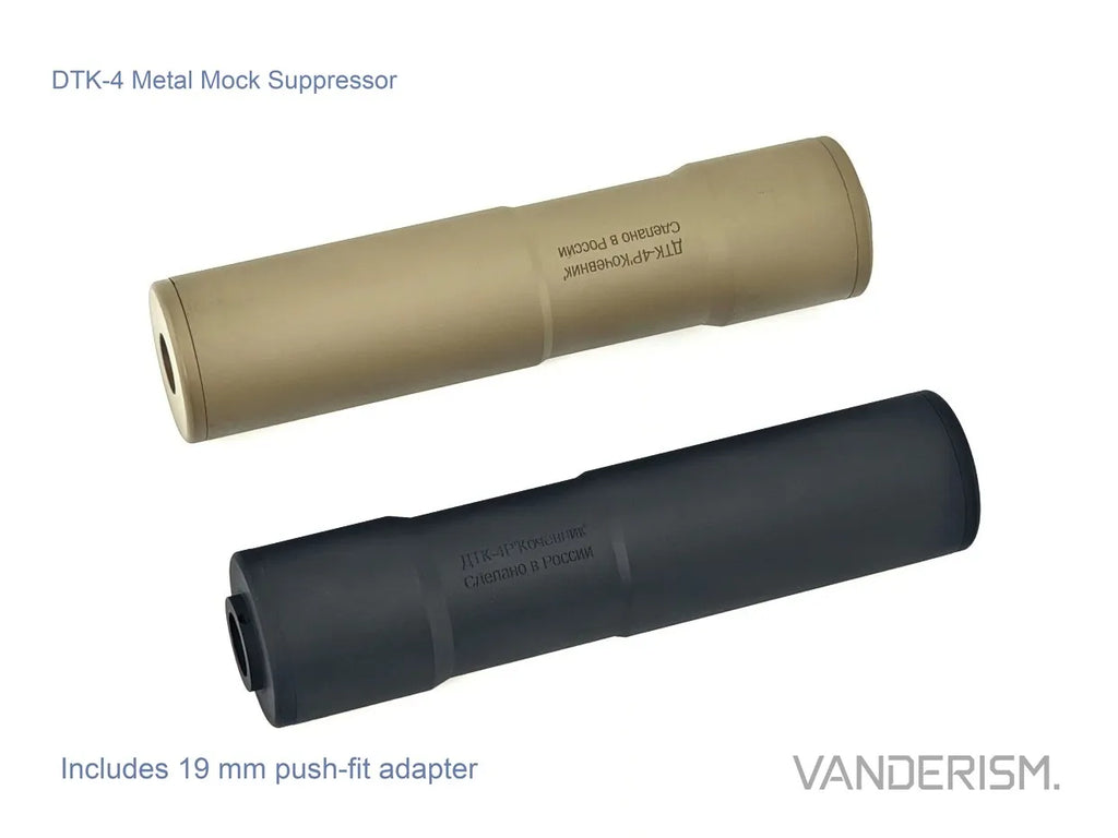 PBS and DTK4 AK Metal Mock Suppressors (Pre-Order 50 Hari)