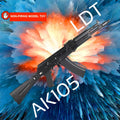 LDT AK105 Toy Model Kit (Pre-Order 50 Hari)