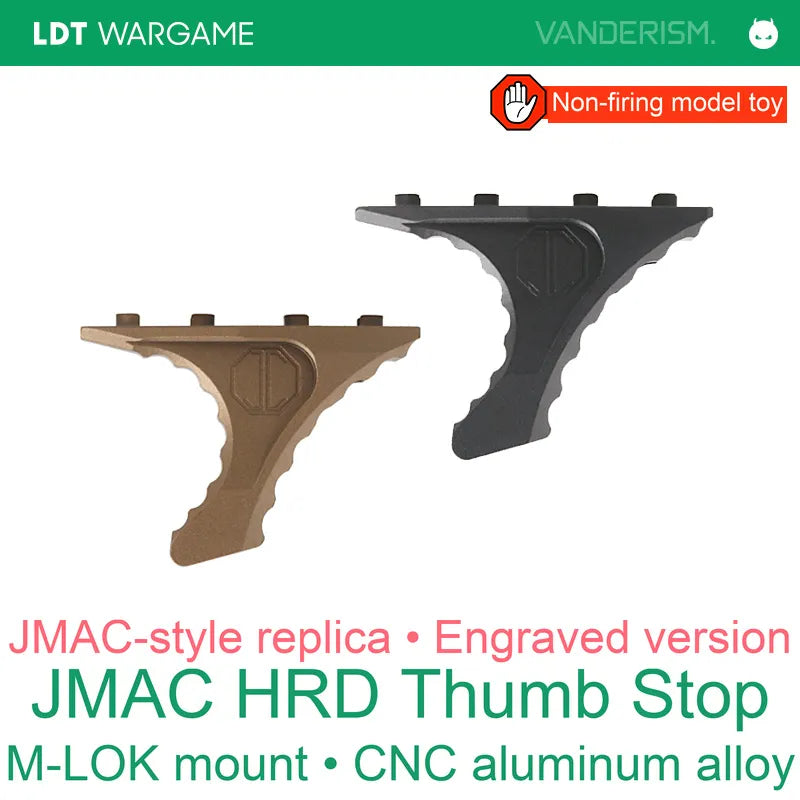 LDT JMAC HRD Replica Thumb Stop for Foam-Dart / Gel-Blaster Toys (Pre-Order 50 Hari)