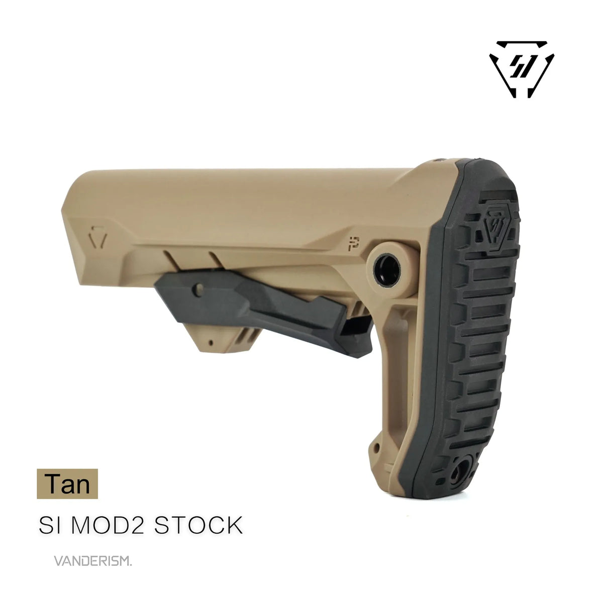 SI MOD2 Nylon Stock | Gel Blaster WGG WGB Airsoft (Pre-Order 50 Hari)