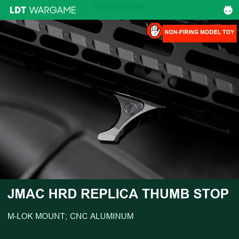 LDT JMAC HRD Replica Thumb Stop for Foam-Dart / Gel-Blaster Toys (Pre-Order 50 Hari)