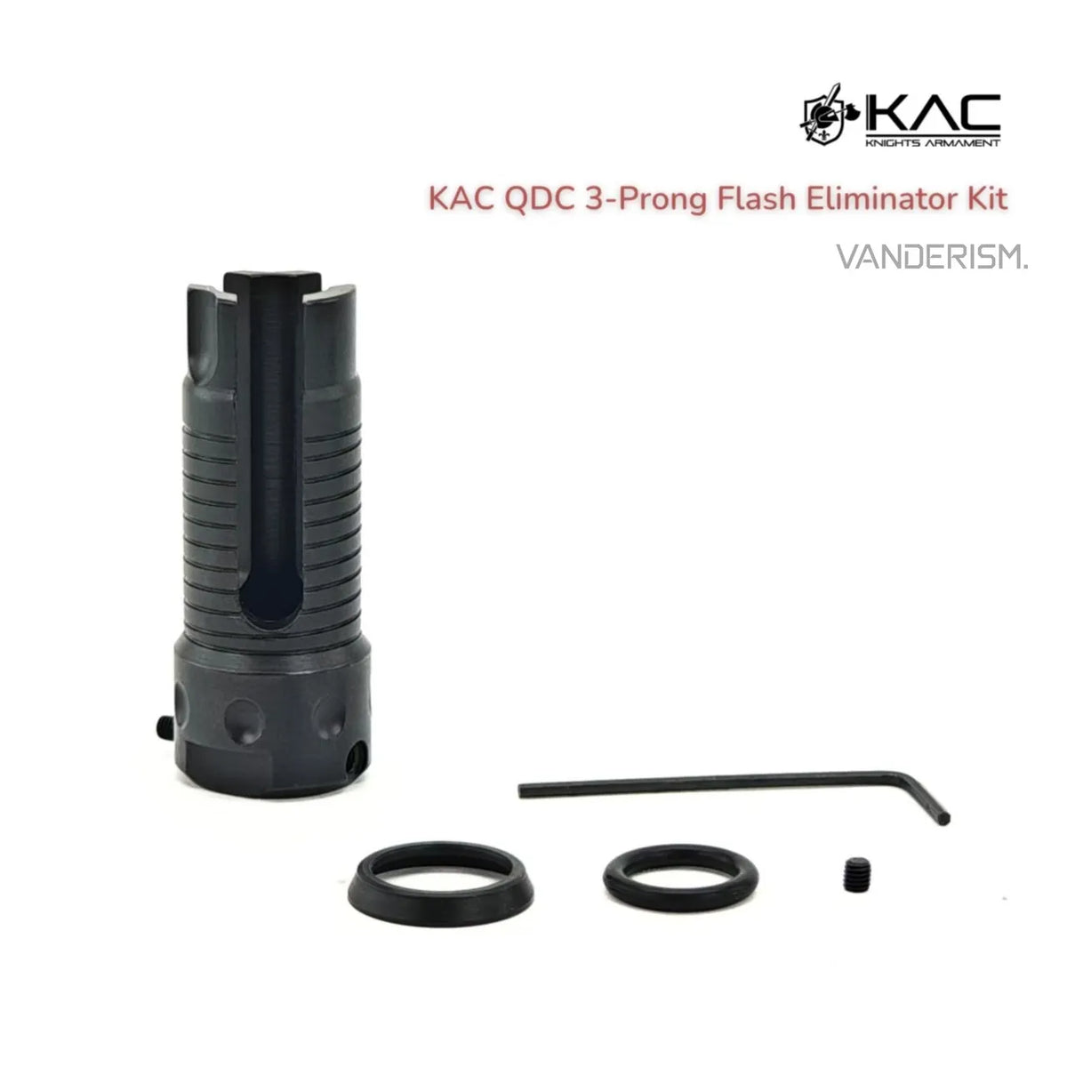 KAC SR16 KS1 Steel Flash Hiders | Gel Blaster WGG WGB Airsoft (Pre-Order 50 Hari)