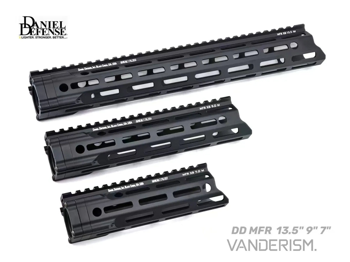 DD MFR Metal Handguards | Gel Blaster WGG WGB Airsoft (Pre-Order 50 Hari)
